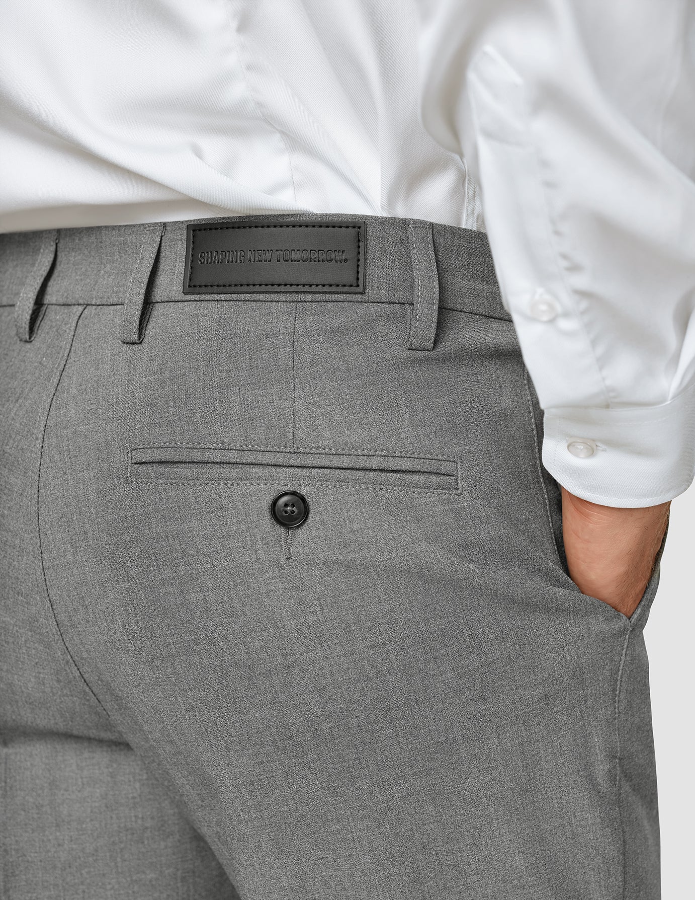 Essential Suit Pants Regular Cloud Grey