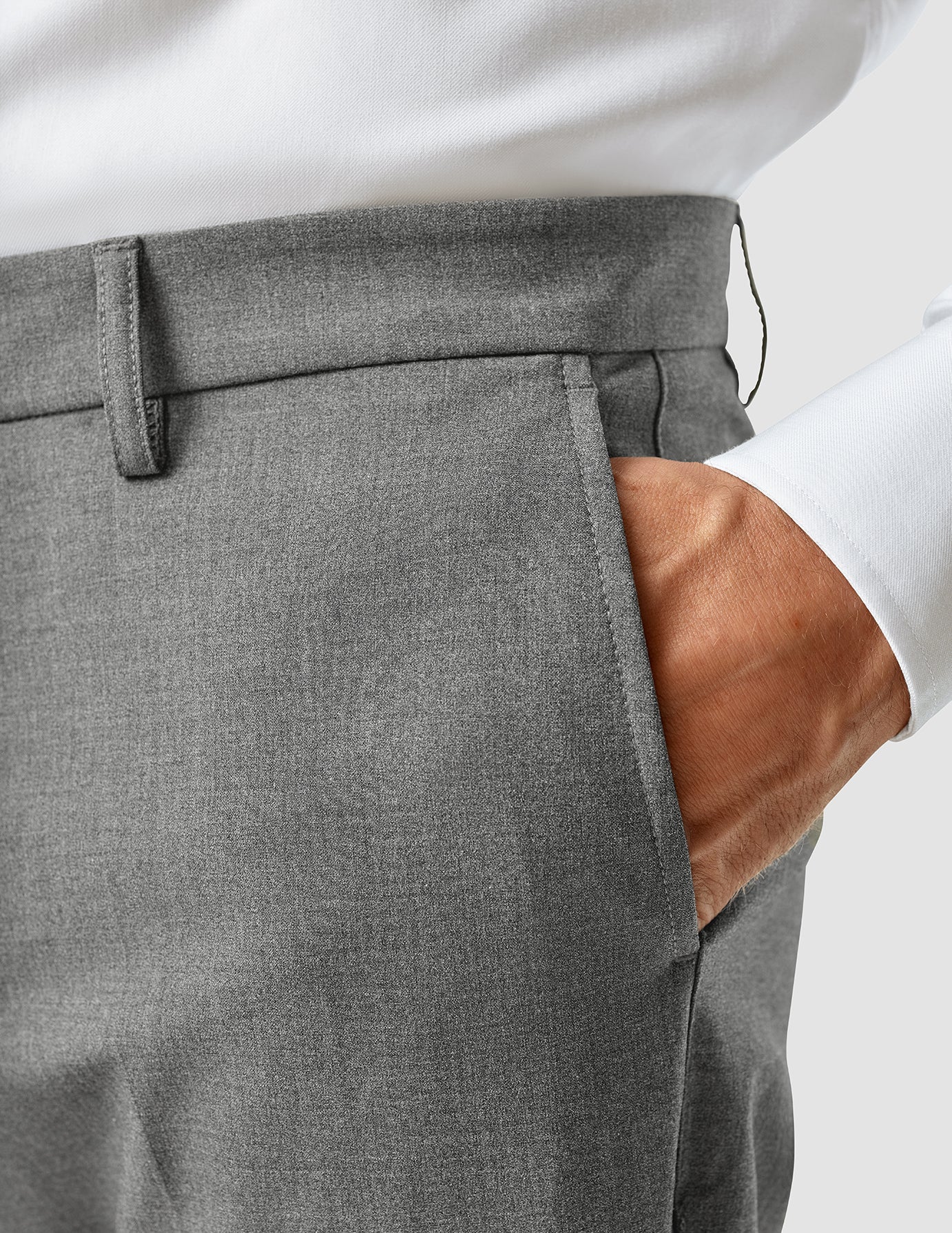 Essential Suit Pants Regular Cloud Grey