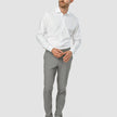 Essential Suit Pants Slim Dark Grey Melange