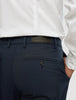 Essential Suit Pants Regular Dark Blue Check