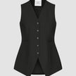 Essential Set Long Vest & Wide Pants