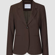 Essential Suit Straight Espresso