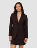 Women's Essential Blazer Espresso
