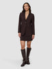Essential Set Espresso Blazer Short Skirt