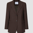Essential Set Espresso Blazer Short Skirt