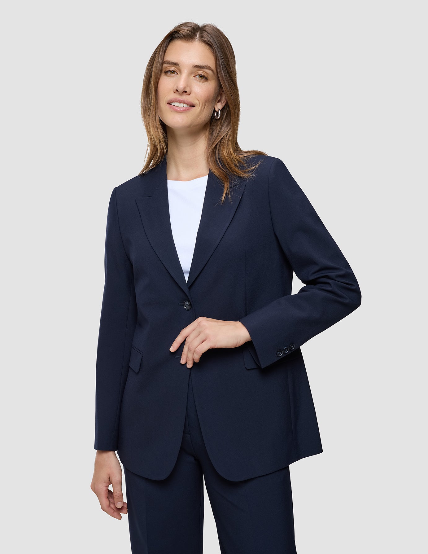 Essential Blazer Midnight Blue