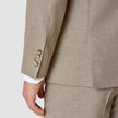 Essential Blazer Beige Melange Regular