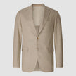 Essential Blazer Beige Melange Slim