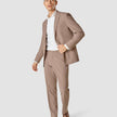 Essential Blazer Dusty Lilac Melange Slim