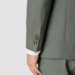 Essential Blazer Slim Green Melange