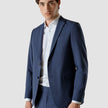 Essential Blazer Regular Marine Blue