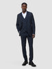 Essential Blazer Navy Stripes Slim