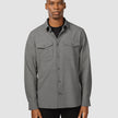 Essential Overshirt Cloud Grey