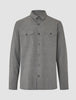 Essential Overshirt Cloud Grey