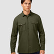 Essential Overshirt Clover Green