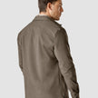 Overshirt Dark Beige Melange