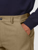 Essential Pants Regular Vintage Brown Melange
