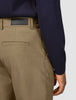 Essential Pants Regular Vintage Brown Melange