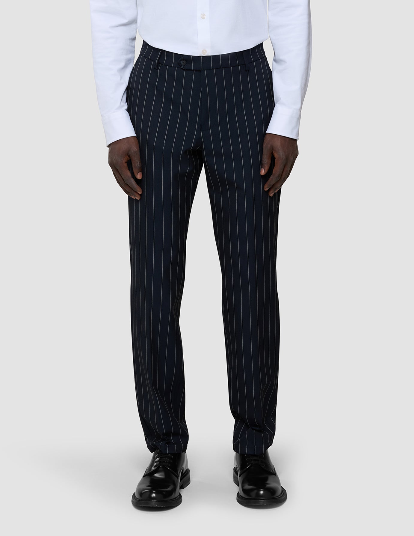 Essential Suit Pants Regular Navy Stripes