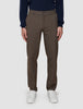 Essential Pants Regular Saddle Brown Melange