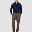 Essential Pants Regular Saddle Brown Melange