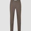 Essential Pants Regular Saddle Brown Melange