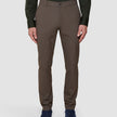 Essential Pants Slim Saddle Brown Melange
