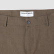 Essential Pants Slim Saddle Brown Melange