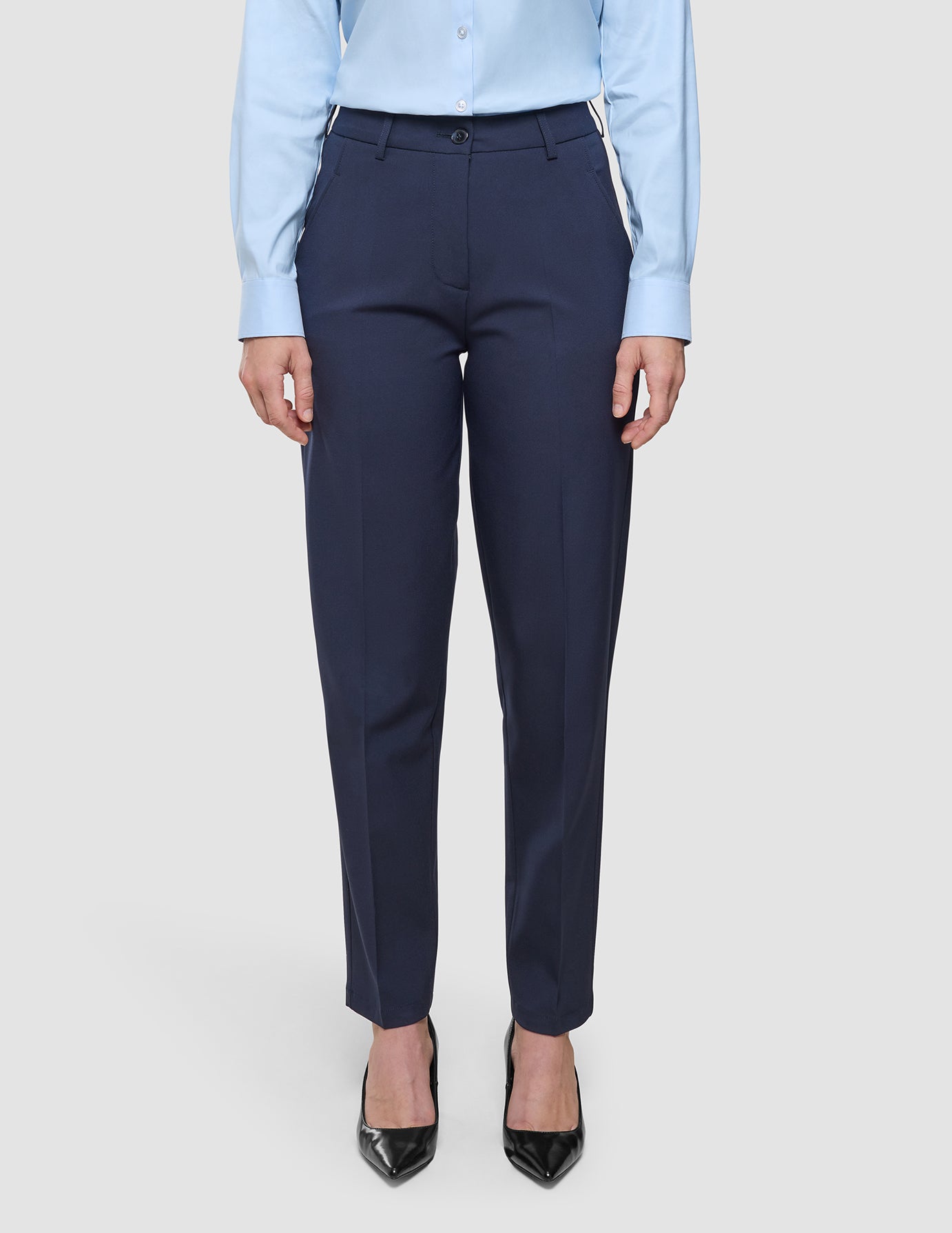 Essential Pants Tapered Midnight Blue