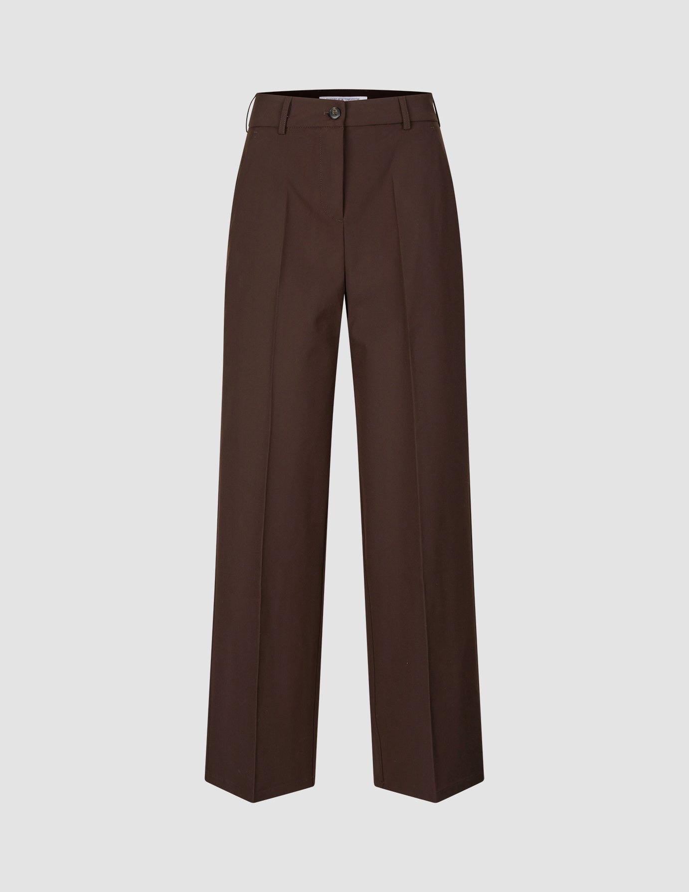 Women's Essential Pants Wide Espresso
