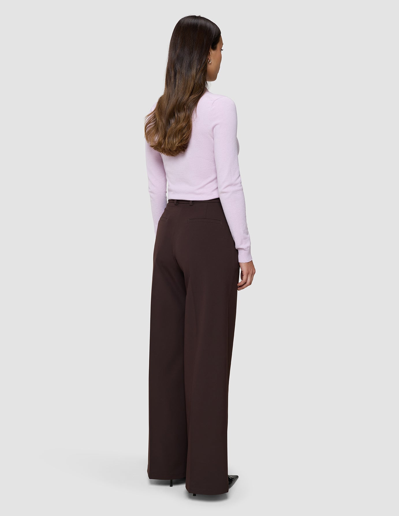 Women's Essential Pants Wide Espresso