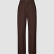 Essential Suit Straight Espresso
