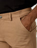 Essential Pants Slim Sand Melange