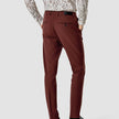 Essential Suit Pants Slim Mahogany