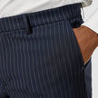 Essential Suit Pants Regular Navy Pinstripe