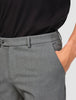 Essential Suit Pants Relaxed Fit Dark Grey Melange