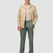 Essential Suit Pants Relaxed Fit Green Melange