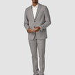 Essential Suit Pants Regular Duo Check Blue