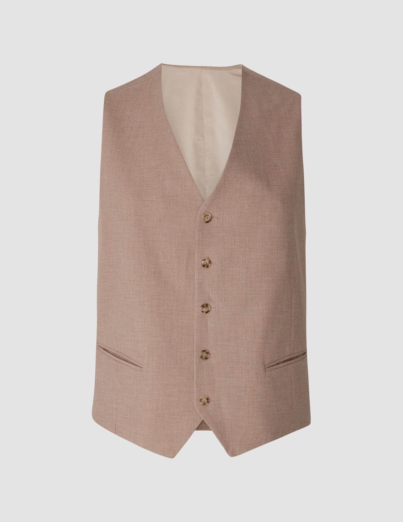 Essential Vest Dusty Lilac Melange