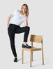 Essential Pants Tapered Black
