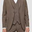 Essential Vest Saddle Brown Melange