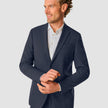 Essential Blazer Slim Navy Pinstripe