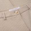 Essential Pants Straight Island Sand Pinstripe