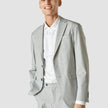 Essential Easy Blazer Slim Teal Blue