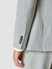 Essential Easy Blazer Slim Teal Blue