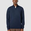 Everyday Knit Half Zip Navy