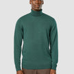 Everyday Knit Turtleneck Shadow Green