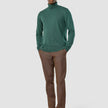 Everyday Knit Turtleneck Shadow Green