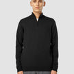 Everyday Knit Half Zip Black