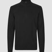 Everyday Knit Half Zip Black